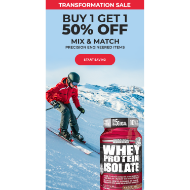 BUY 1 GET 1 50% OFF PRECISION ENGINEERED ITEMS icon