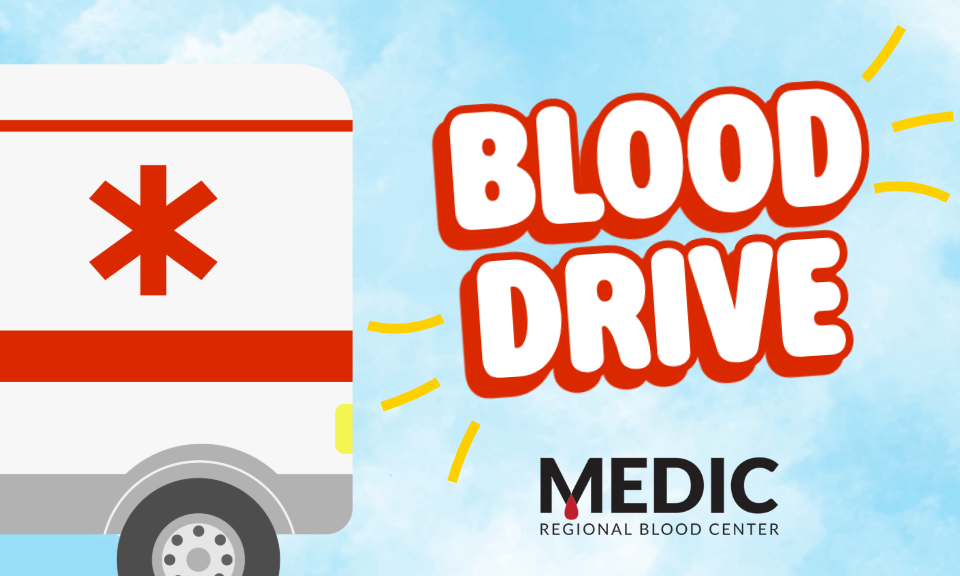 🚑MEDIC Regional Blood Center Blood Drive